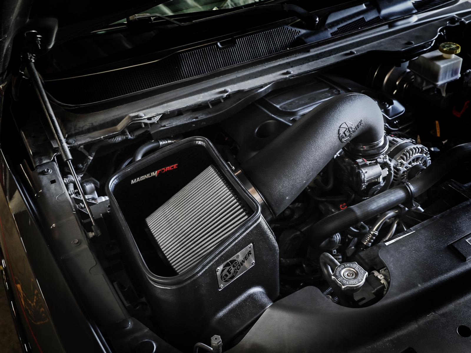 AFE Magnum FORCE Stage-2 Cold Air Intake System w/ Pro DRY S Filter RAM 1500 19-23 V8-5.7L HEMI (54-13075D) - 54-13075D