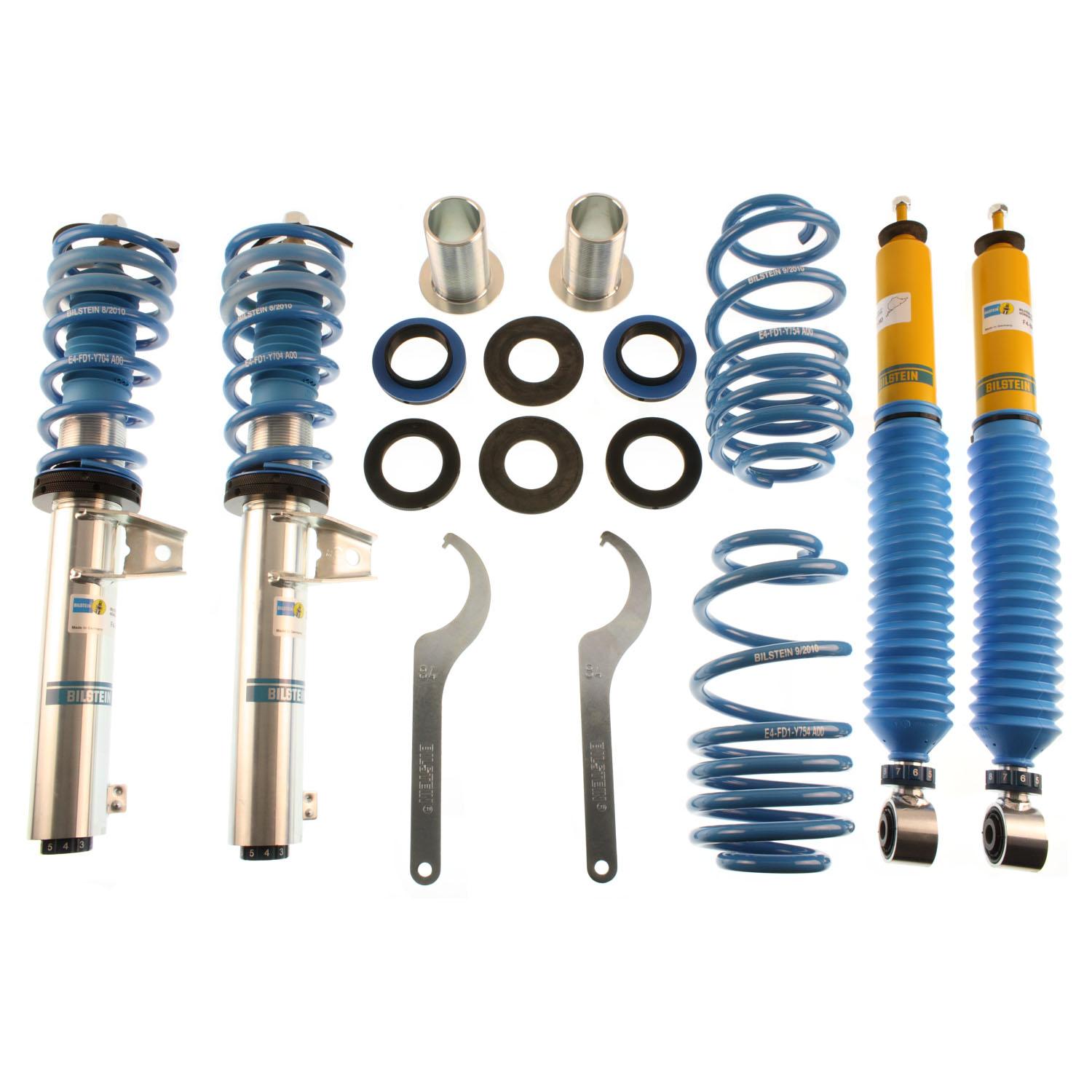 Bilstein B16 (Pss10) - Suspension Kit (2005-2021 Jetta, A3, Passat, Rabbit, R32, GTI, CC, A3 Quattro) - 48-135245