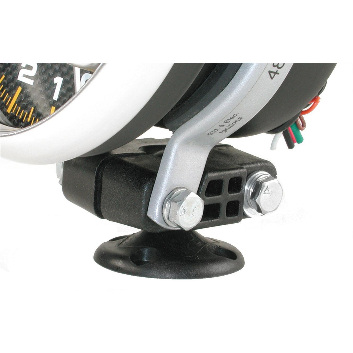 Auto Meter ROLL POD, PEDESTAL, FITS 5" PEDESTAL TACH, BLACK - 48011