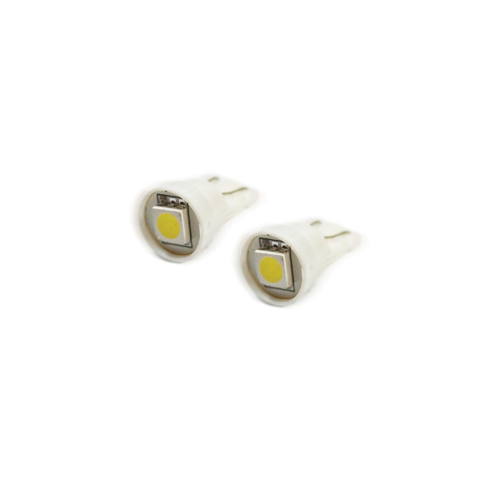 Oracle Lighting T10 1 Led 3-Chip Smd Bulbs, Cool White, Pair - 4806-001