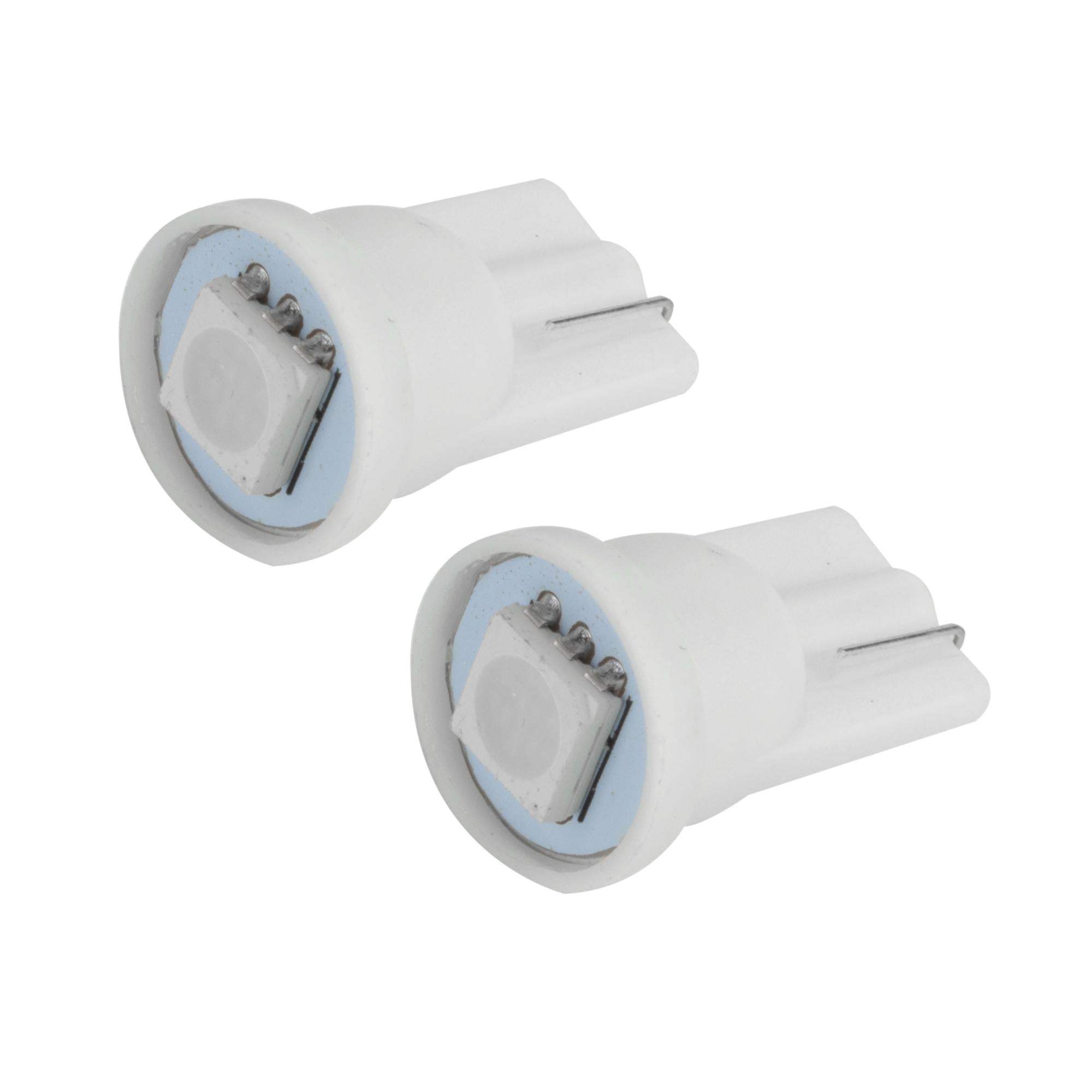 Oracle Lighting T10 1 Led 3-Chip Smd Bulbs, Red, Pair - 4806-003