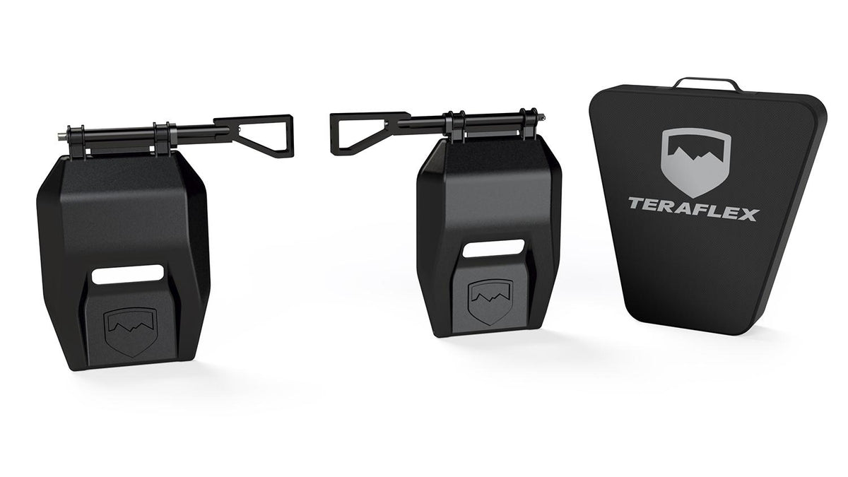Teraflex 18-Up Wrangler JL Transit Mud Flap Kit - 4808600