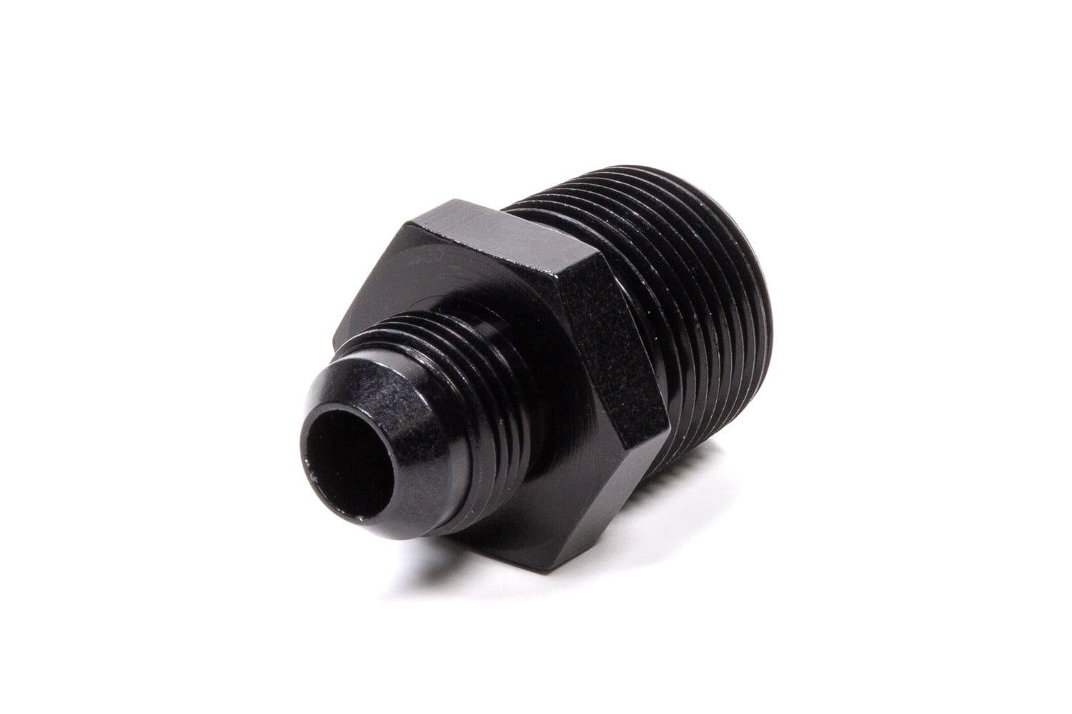 Fragola #20 X  1" MPT, Straight Adapter  Black - 481621-BL