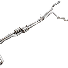AWE 0FG Catback Exhaust Standard & High Output - Chrome Silver Tips (2025+ RAM 1500 3.0TT) - 3015-38246