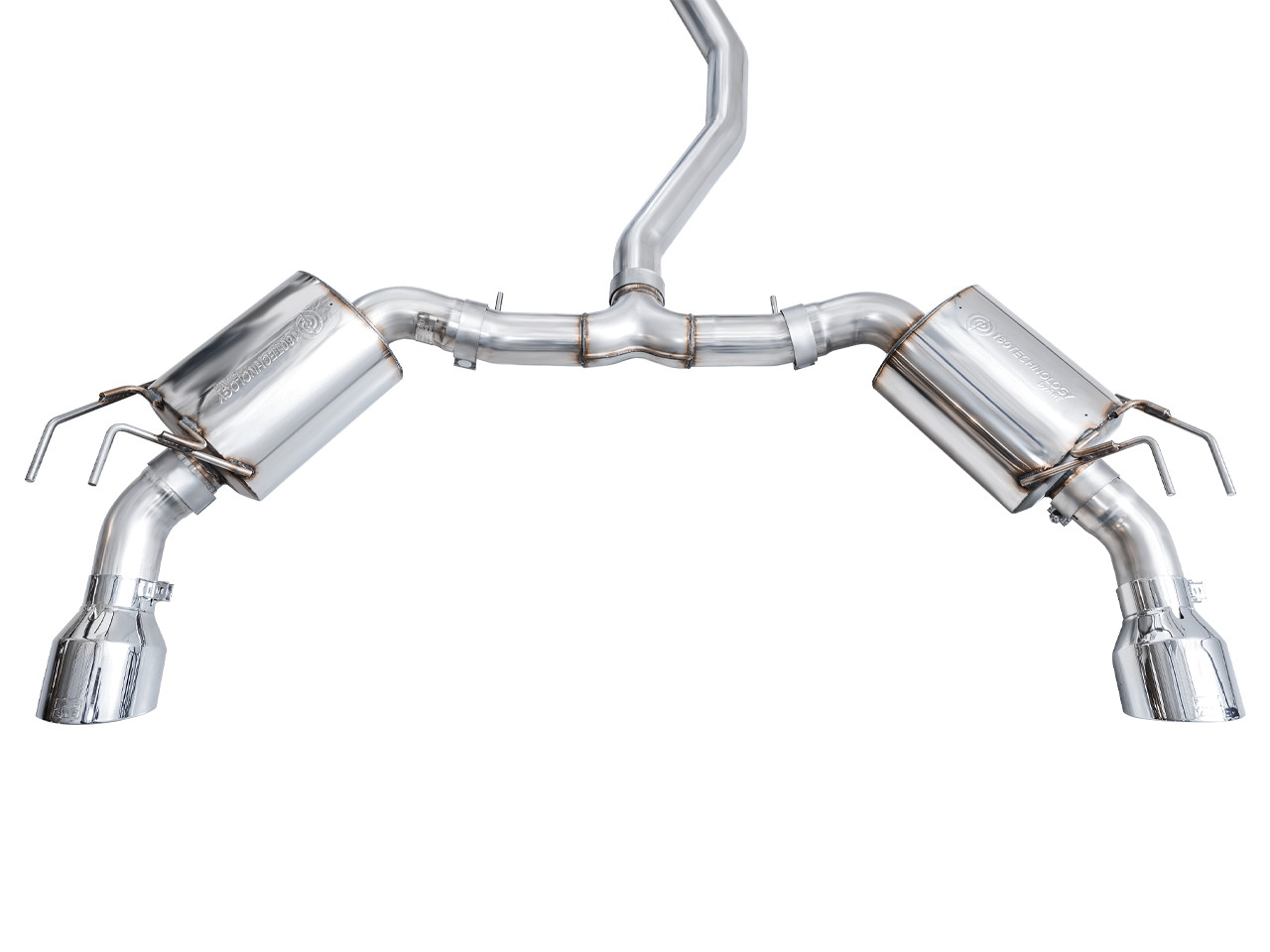 AWE Touring Edition for FE1 Civic Si/DE4 Acura Integra - Chrome - 3015-32331