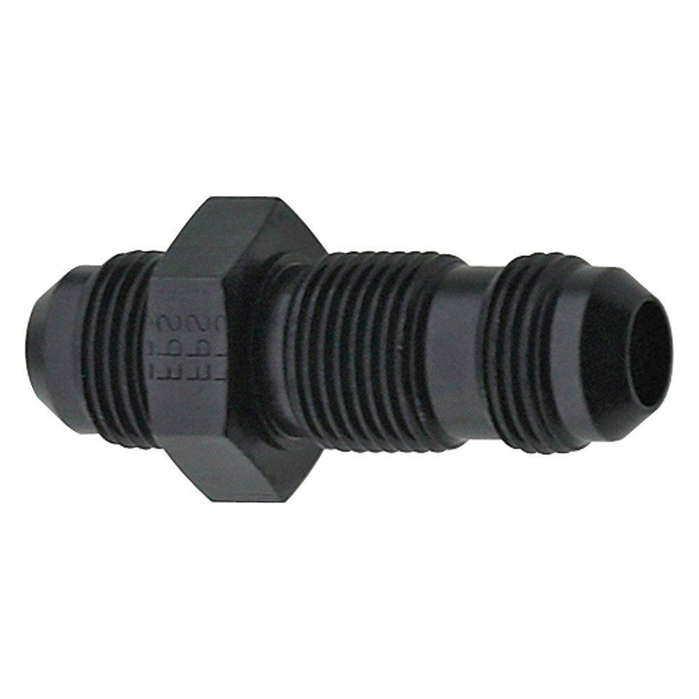 Fragola #8 Straight Bulkhead  Black - 483208-BL