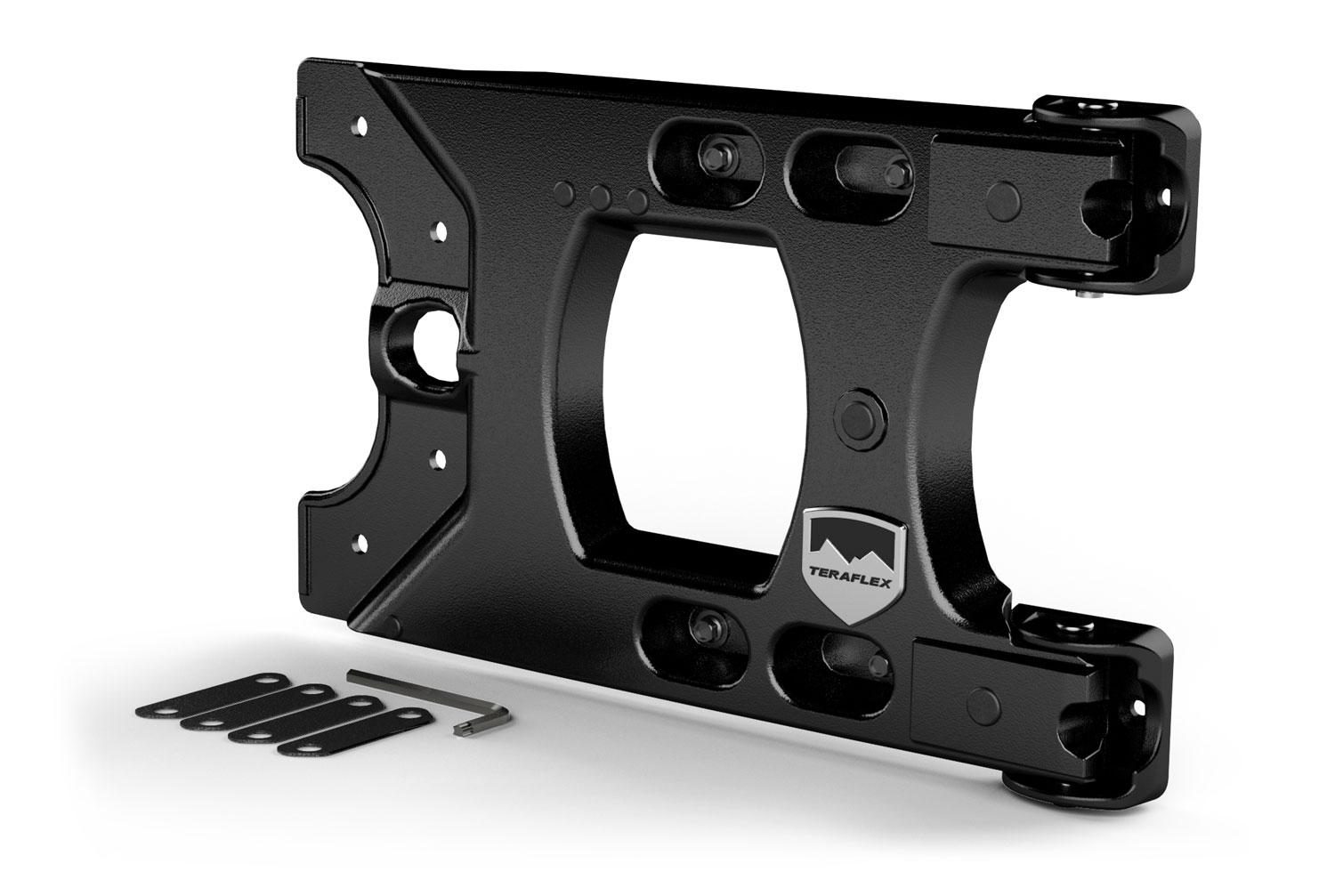 Teraflex 07-18 Wrangler JK Alpha HD Hinged Spare Tire Carrier Kit - 4838100