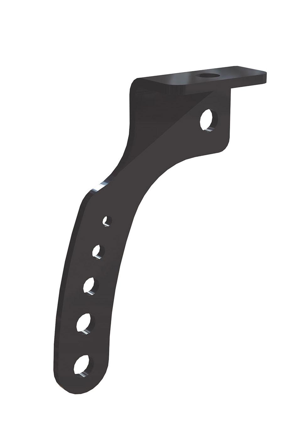 Teraflex 07-18 Wrangler JK Alpha CB Antenna Mount Bracket Kit - 4838220