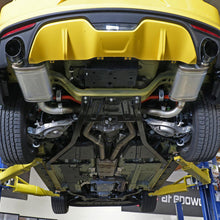 AFE MACH Force-Xp Axle-Back Exhaust System w/ Black Tips (2015-2026 Mustang Ecoboost Non Active / V6) - 49-43085-B