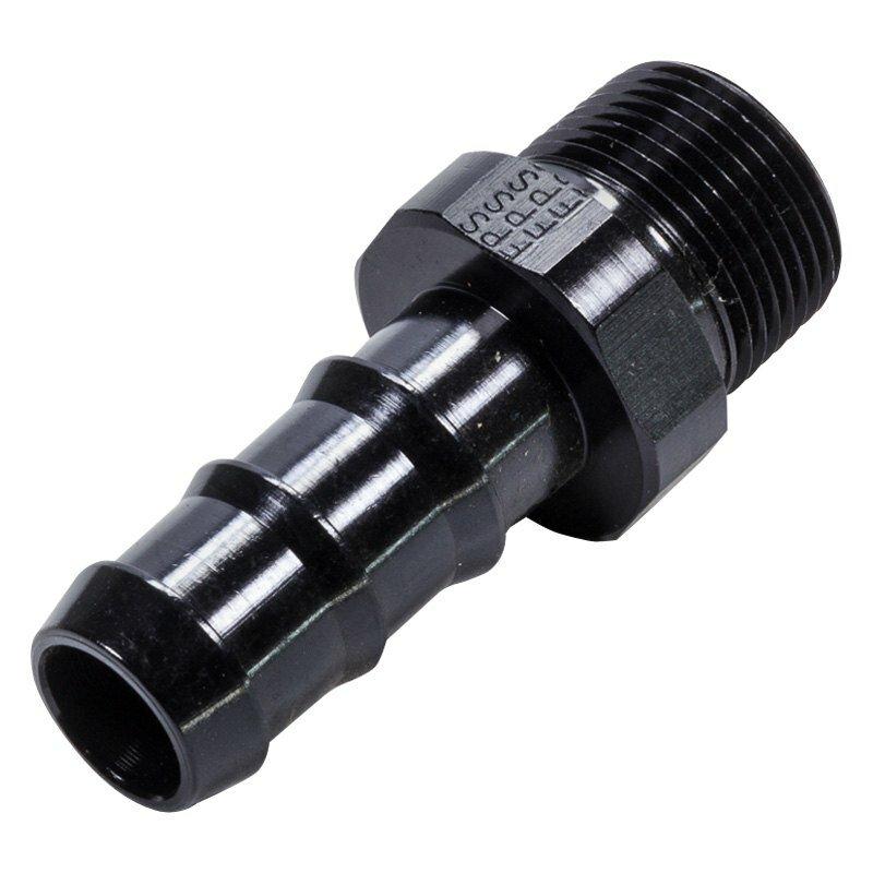 Fragola 3/4 Hose Barb X 3/4 MPT  Black - 484012-BL