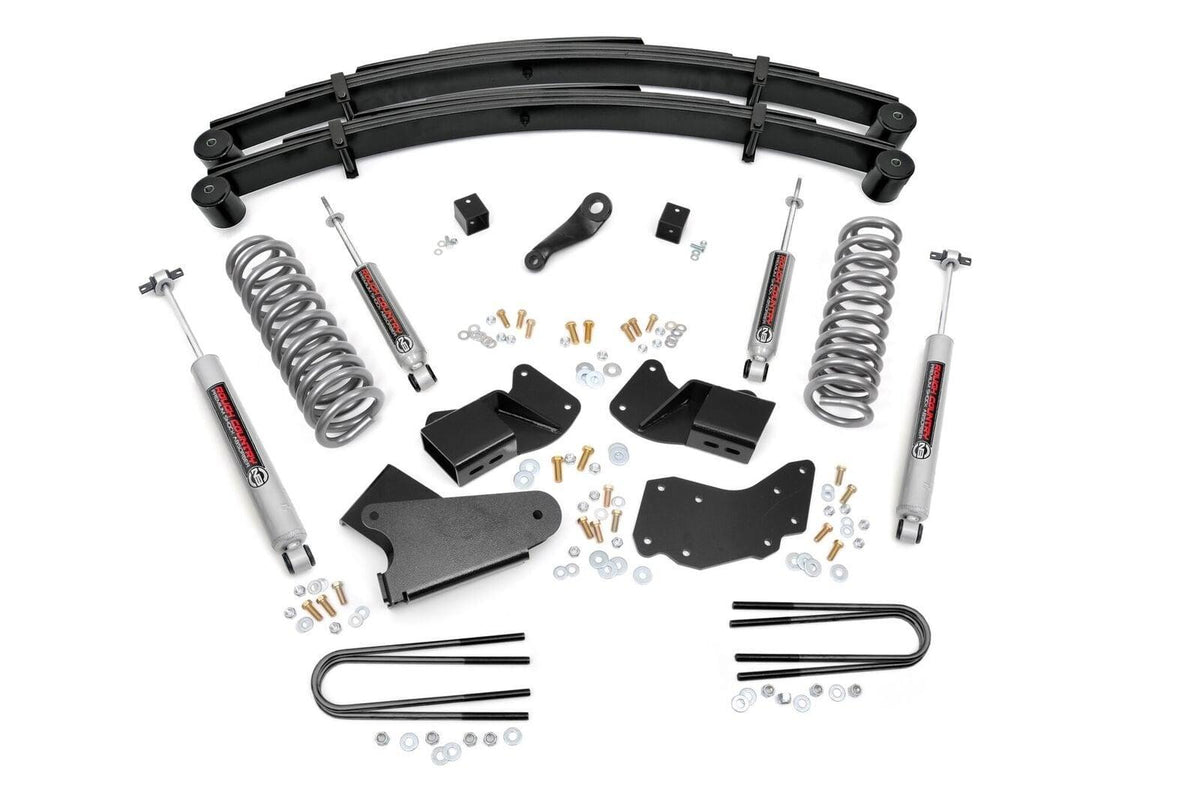 Rough Country 4in Ford Suspension Lift System (1984-1990 Bronco II) - 48530