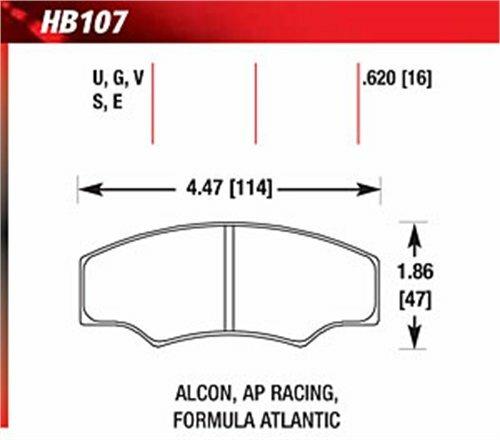 Hawk Motorsports Brake Pads - HB107E.620