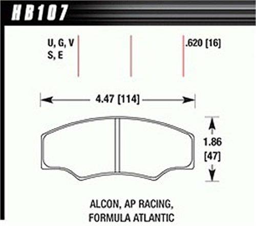 Hawk Motorsports Brake Pads - HB107V.620