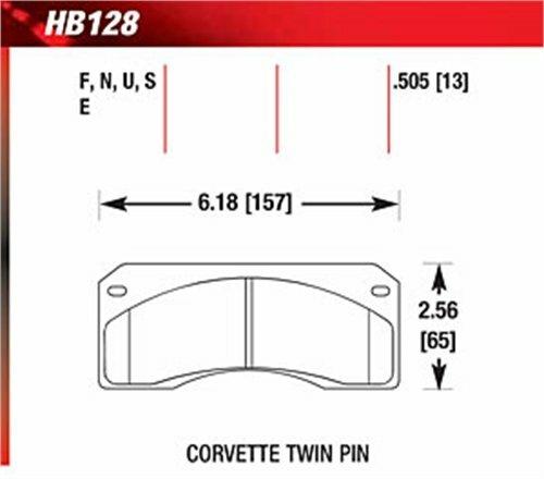 Hawk Motorsports Brake Pads - HB128E.505