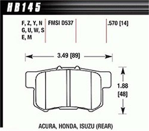Hawk Street Brake Pads - HB145Y.570