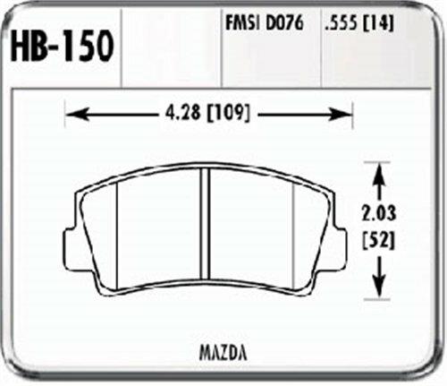 Hawk Street Brake Pads - HB150F.555