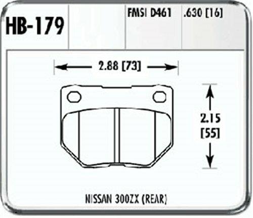 Hawk Street Brake Pads (1989-1996 300ZX,2006-2007 Impreza) - HB179F.630
