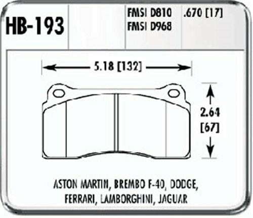 Hawk Street Brake Pads - HB193N.670