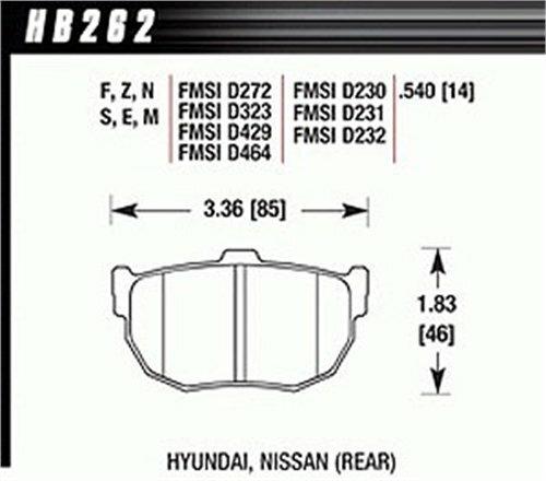 Hawk Street Brake Pads - HB262Z.540