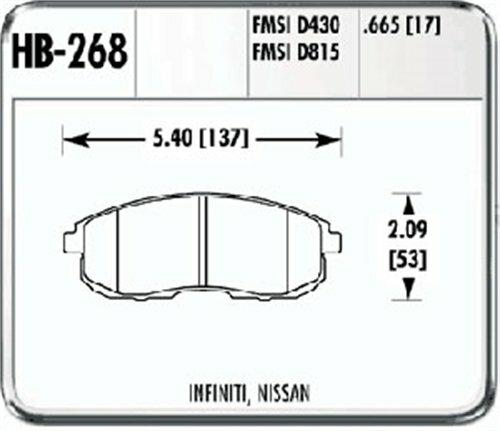 Hawk Street Brake Pads - HB268F.665