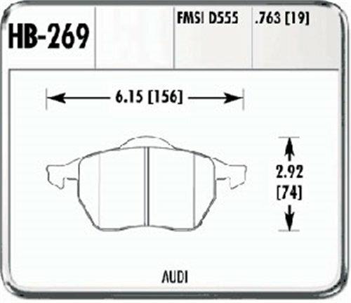 Hawk Street Brake Pads - HB269F.763