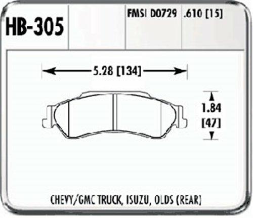 Hawk Street Brake Pads - HB305F.610