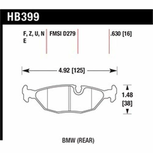 Hawk Motorsports Brake Pads - HB399U.630