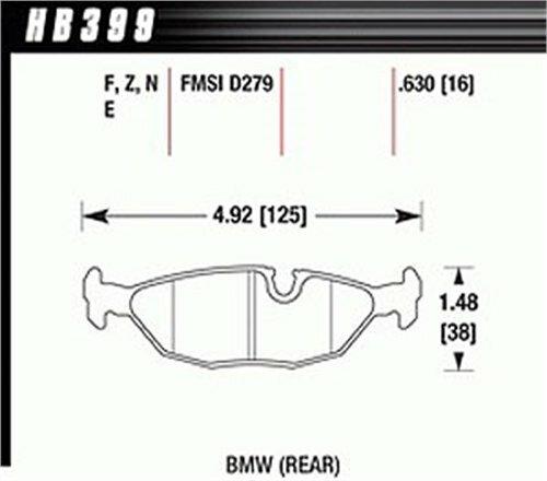 Hawk Street Brake Pads - HB399Z.630