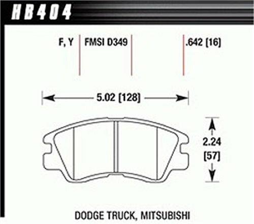 Hawk Street Brake Pads - HB404F.642