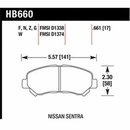 Hawk Street Brake Pads - HB581Y.660