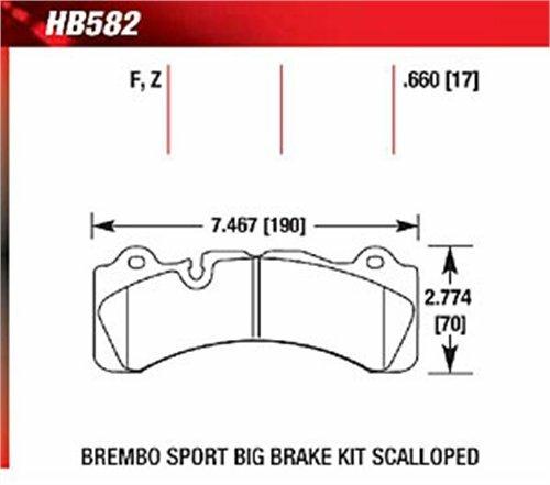 Hawk Motorsports Brake Pads - HB609E.572