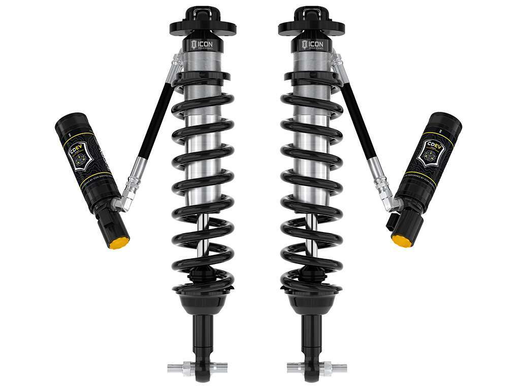 Icon Front 2.5 VS Remote Reservoir with CDEV Coilover Kit (2021-2025 Ford Bronco) - 48700E