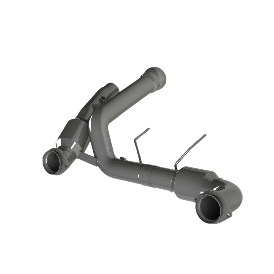 Kooks 3" SS Ultra-Green Catted Connections - Connects to OEM (2022-2025 F-150 Raptor R) - 13723500