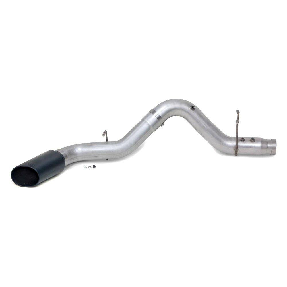 Banks Power Monster Exhaust System 5-Inch Single Exit Black Tip 2017-2019 Chevy/Gmc 2500/3500 Duramax 6.6L L5P - 48996-B