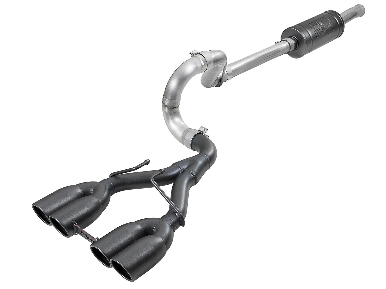 AFE Cat-Back Exhaust System (2018-2020 Jeep Wrangler V6-3.6L ) - 49-38073-B