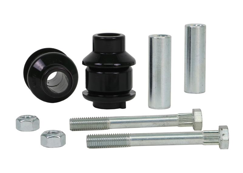 Whiteline Performance Frt Lower Control Arm Inner Rear Offset Adds +/- 0.5Deg Camber Whiteline (2005-2016 120i, 330xi, 320i, 330i, 330Ci, 325xi, 325Ci, 325i, 130i, 335xi, 328xi, 335i, 328i, 128i, 135i, M3, 125i, Z4, 335d, 328i xDrive, 335i xDrive, X1, 335
