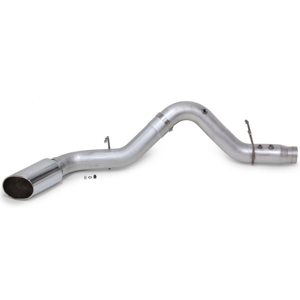 Banks Power Monster Exhaust System, 5-inch Single Exit, Chrome SideKick Tip (2020-2022 Sierra 3500 HD, Sierra 2500 HD, Silverado 3500 HD, Silverado 2500 HD) - 48997
