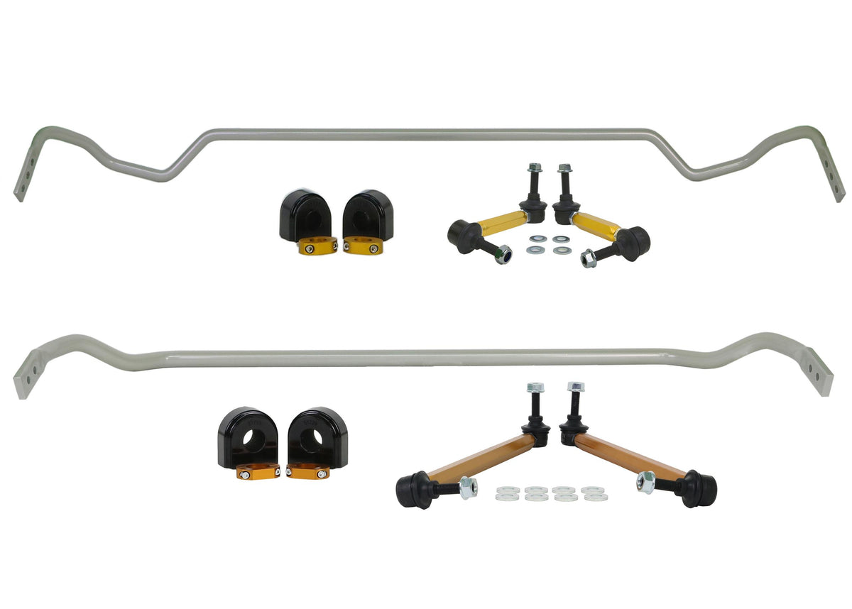 Whiteline Performance Front (24mm) & Rear (18mm) Swaybar Kit, fits Toyota Supra 20+ - BTK009