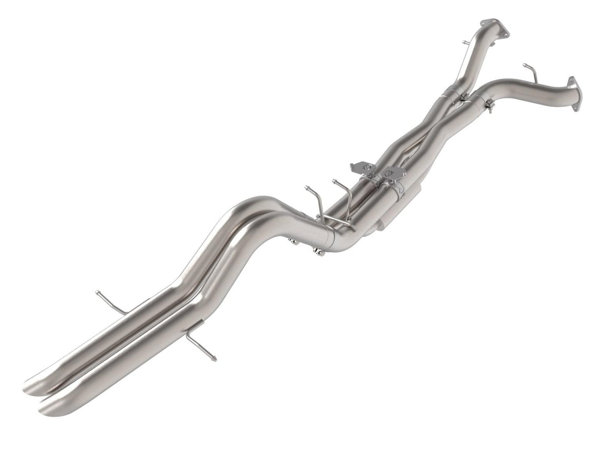 AFE Vulcan Series 3 IN Stainless Steel Cat-Back Hi-Tuck Exhaust System (2022-2026 Bronco Raptor) - 49-33153
