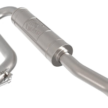 AFE Rebel Series 2-1/2 IN Stainless Steel Cat-Back Exhaust System w/ Polished Tip (2022-2026 Ford Maverick L4-2.5L FWD) - 49-33155-P
