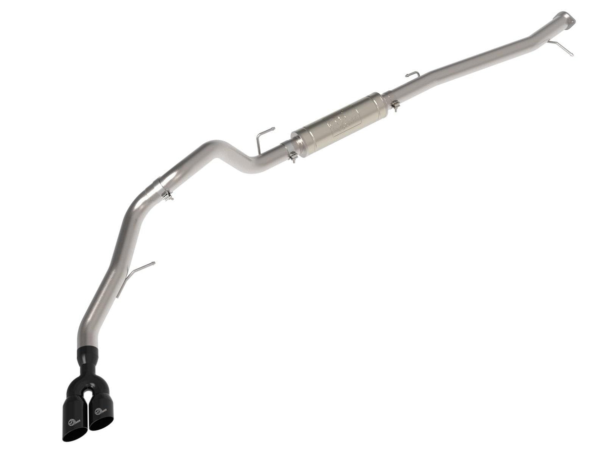 aFe Vulcan Series 3 IN 304 Stainless Steel Rear-Side Exit Exhaust System w/ Black Tip
(2022-2026 Ranger / Ranger Raptor) - 49-33156-B