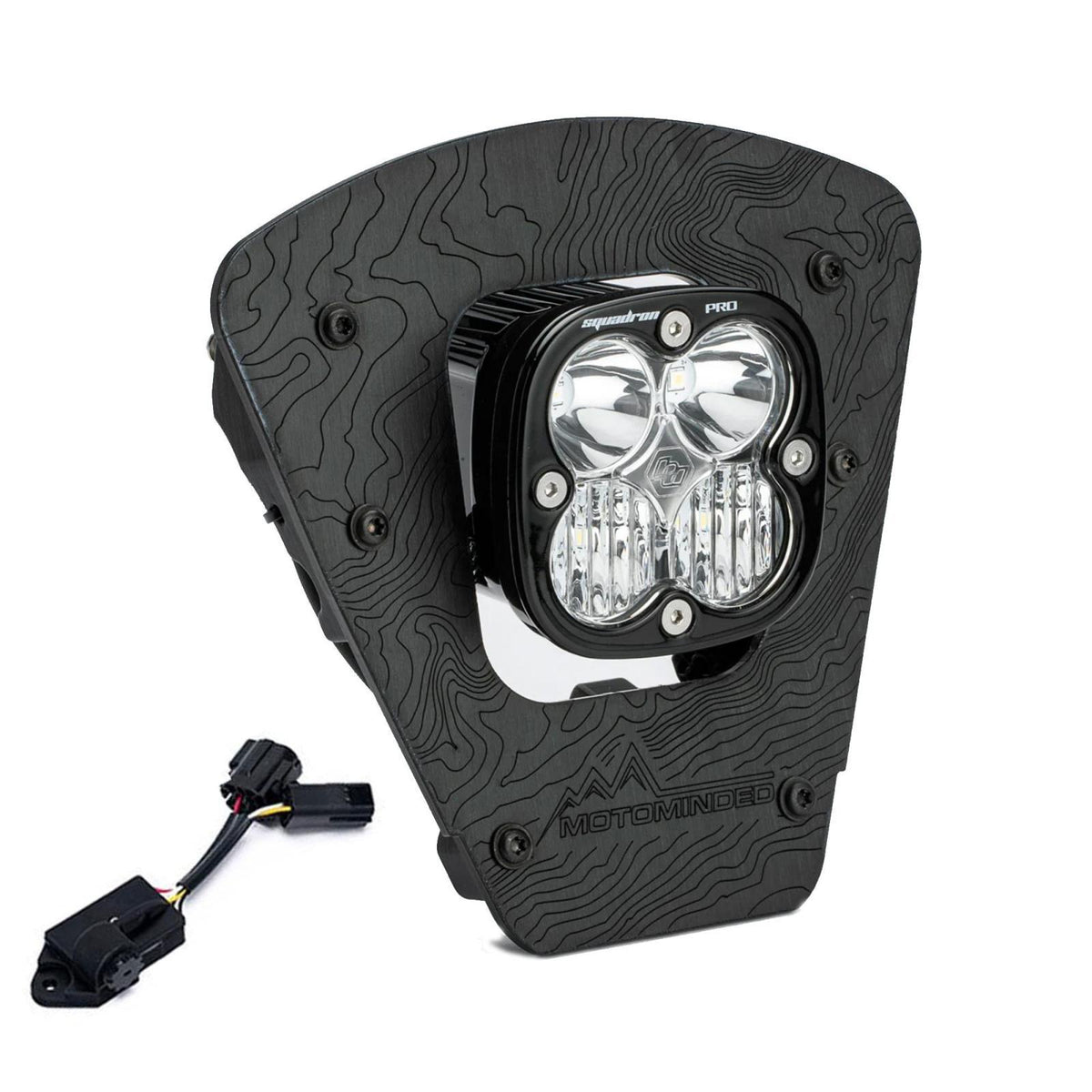 Baja Designs GasGas Squadron Pro (D/C) LED Headlight Kit w/ Dimmer -2024-2025 GasGas ES, EC-F, EC - 49-7141