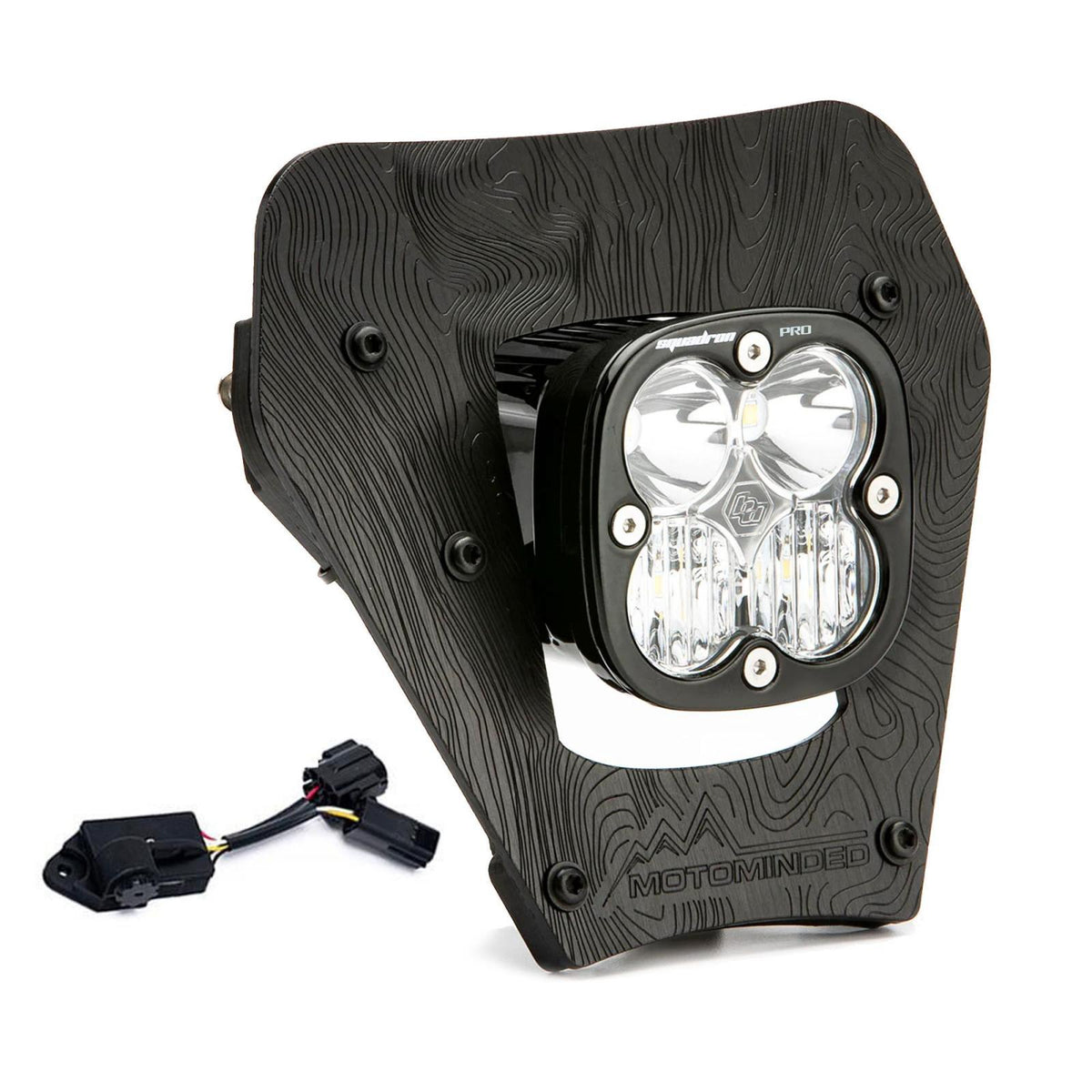 Baja Designs KTM Squadron Pro (D/C) LED Headlight Kit w/ Dimmer 2024-2025 KTM EXC-F, XCF-W, XC-W - 49-7143