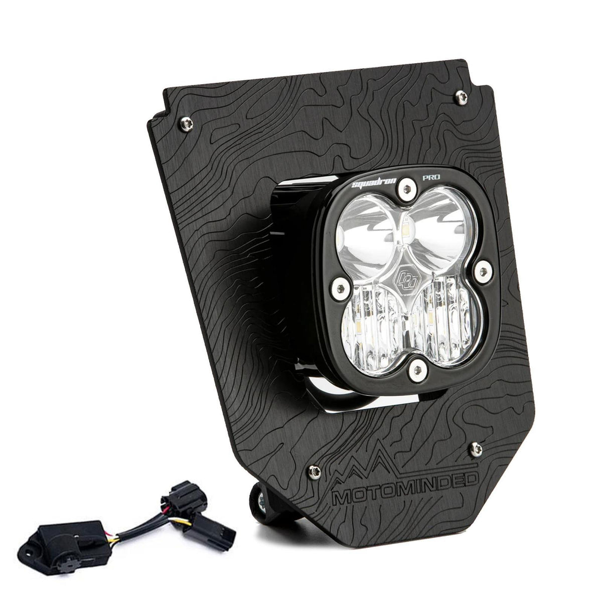 Baja Designs Husqvarna Squadron Pro (D/C) LED Headlight Kit w/ Dimmer 2024-2025 Husqvarna FE-S, FE, TE - 49-7145