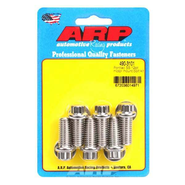 ARP Pontiac SS 12pt motor mount bolt kit - 490-3101