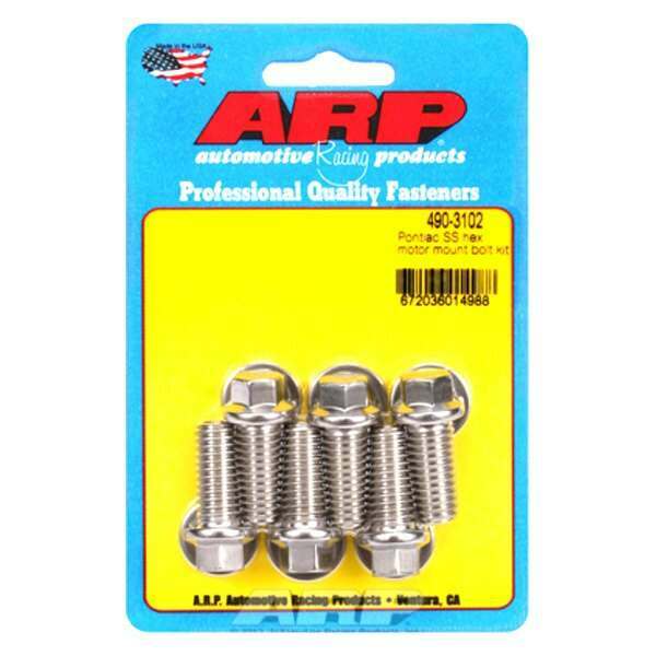 ARP Pontiac SS hex motor mount bolt kit - 490-3102