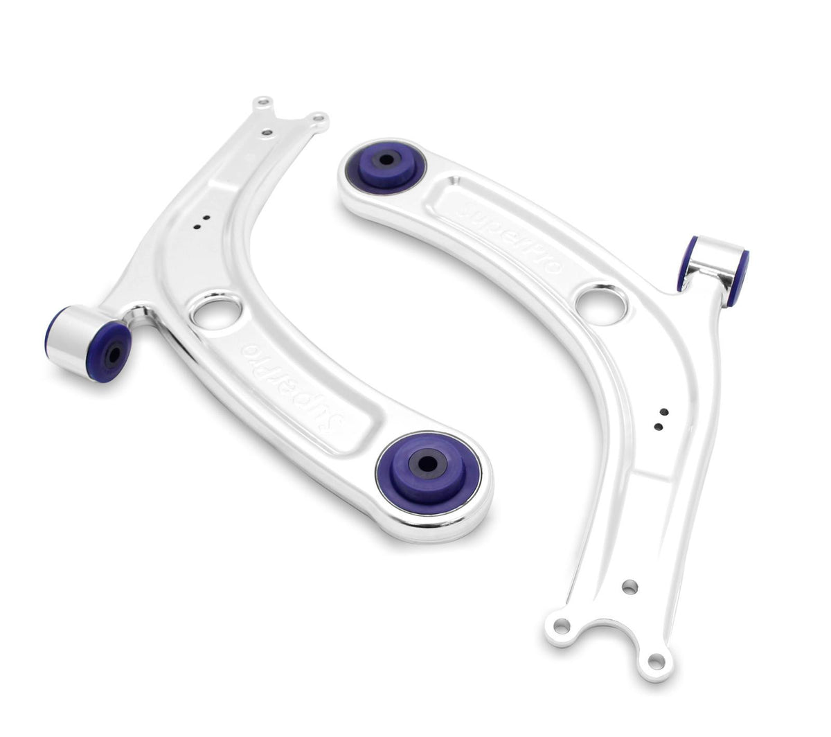 SuperPro VW/Audi MQB Forged Alloy Control Arm Kit (+Caster) (2015-2023 Audi, Volkswagen Fitments) - ALOY0018K