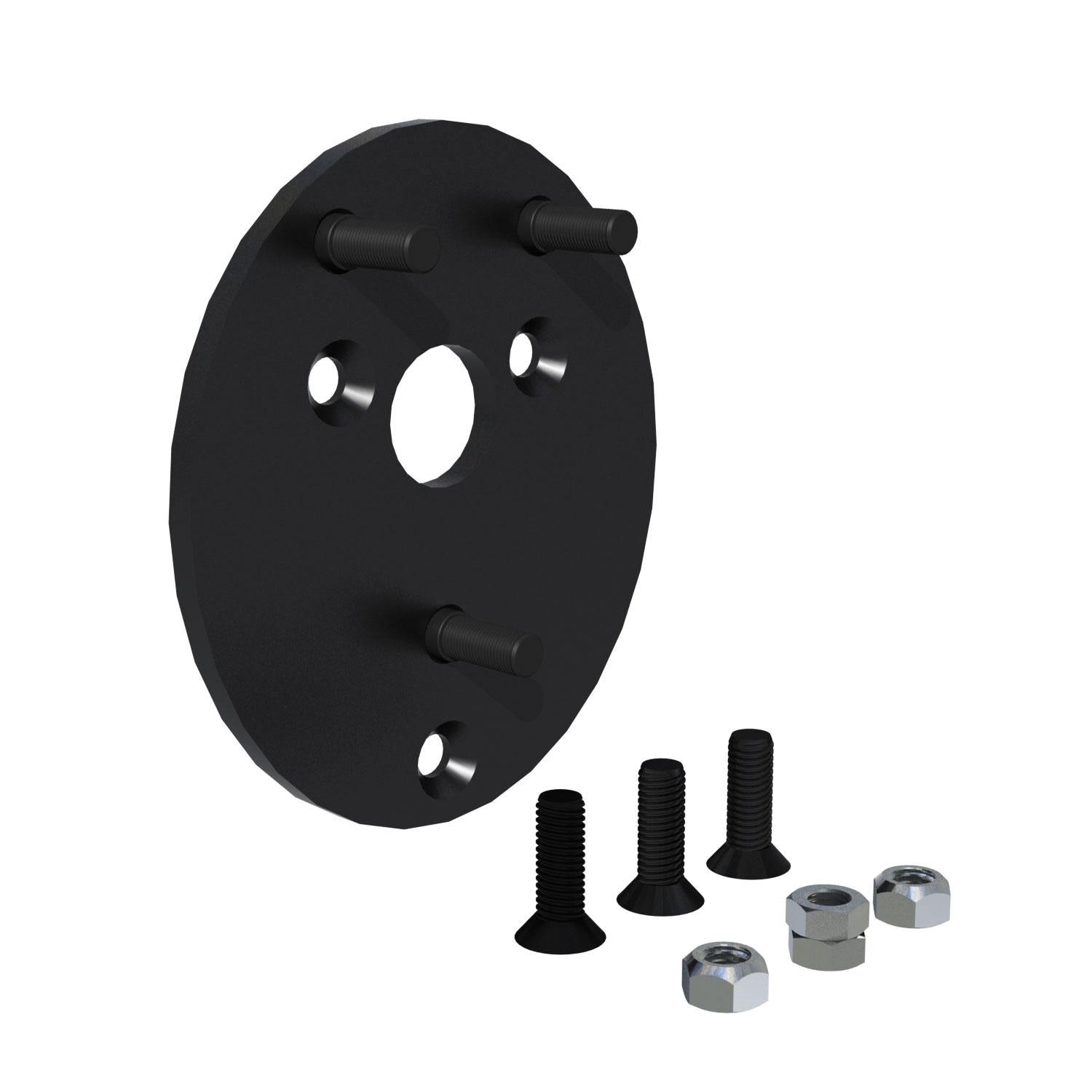 Teraflex 07-18 Wrangler JK Spare Tire Relocation Bracket Kit - 4904200