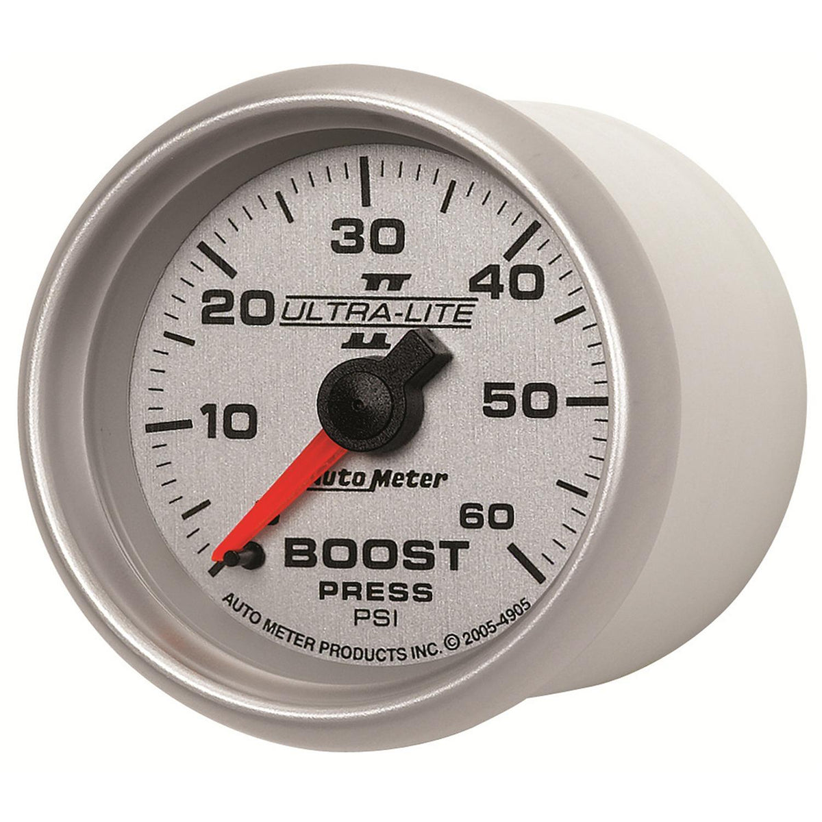 Auto Meter 2-1/16" BOOST, 0-60 PSI, ULTRA-LITE II - 4905