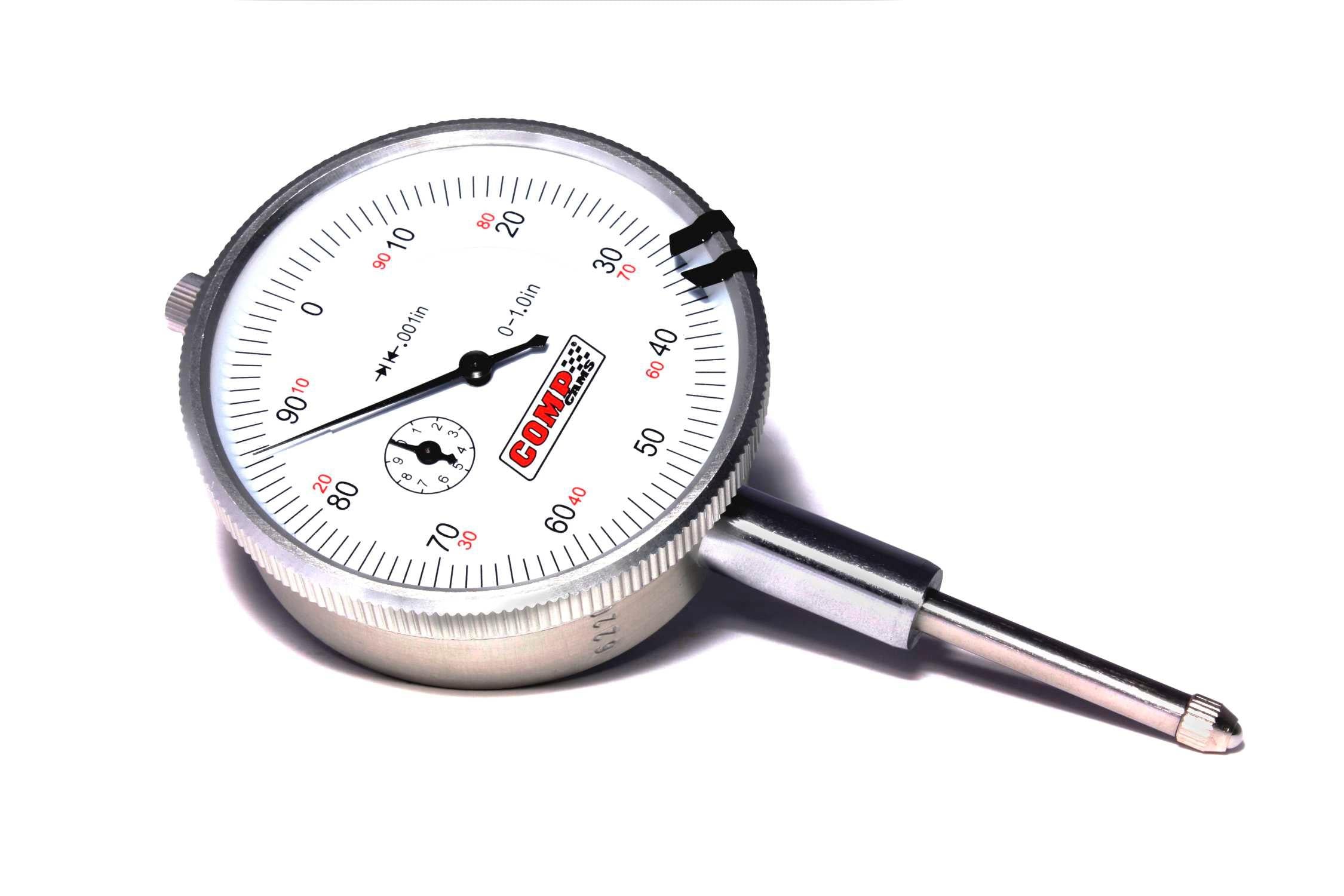 Comp Cams Dial Indicator - 0-1" Total Travel - 4909CPG